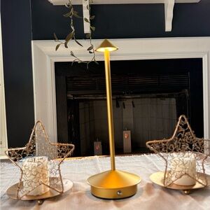 Gold Table Lamp